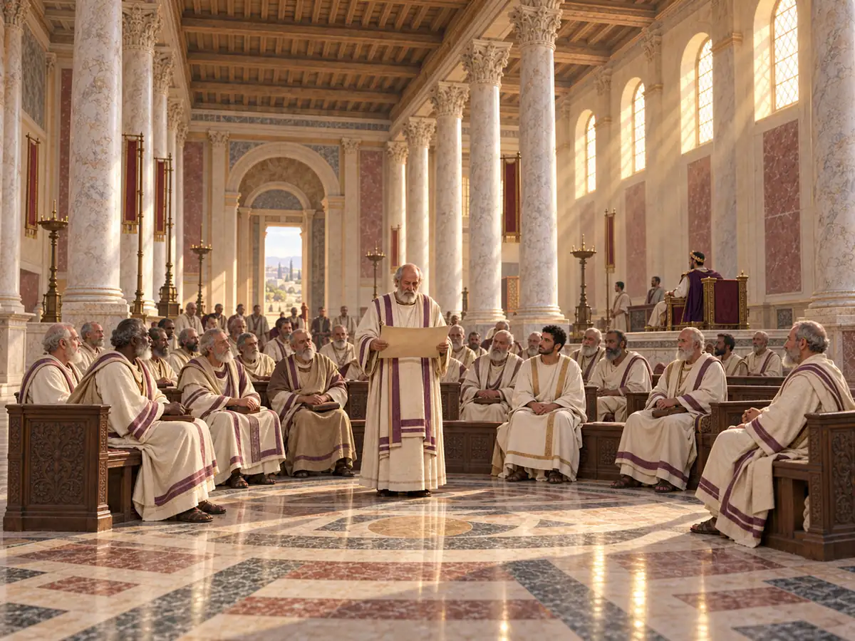 El Credo de Nicea: recreación artística