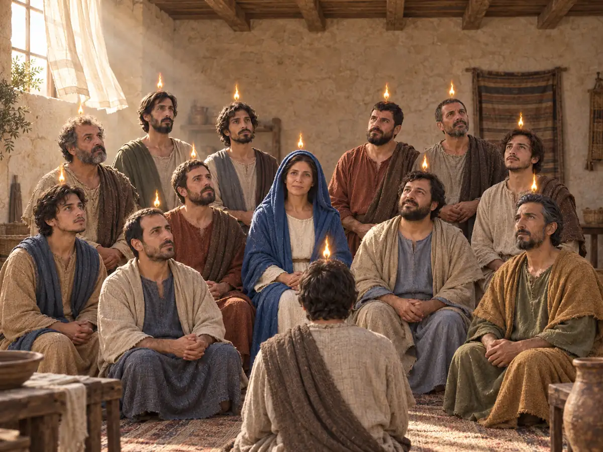Pentecostés: recreación artística