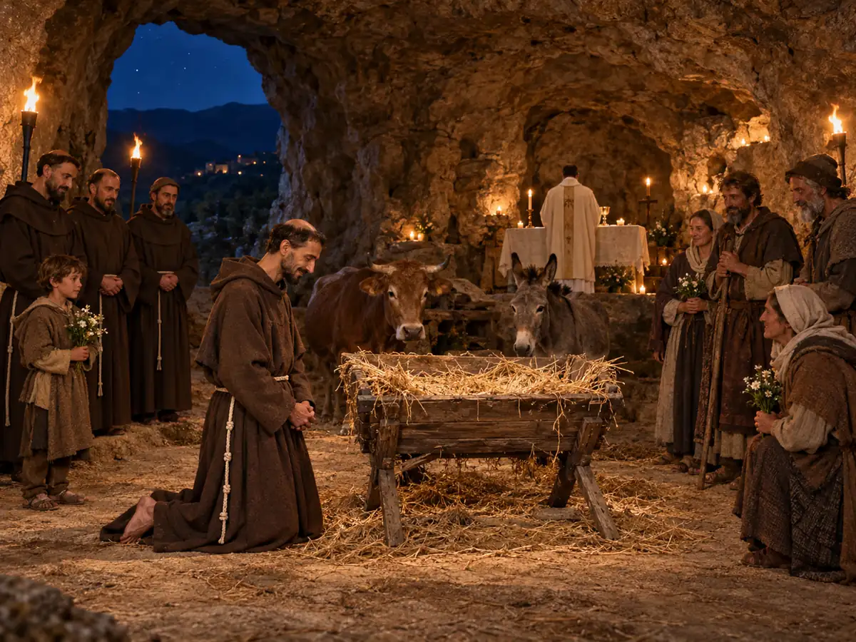 San Francisco de Asís: recreación artística