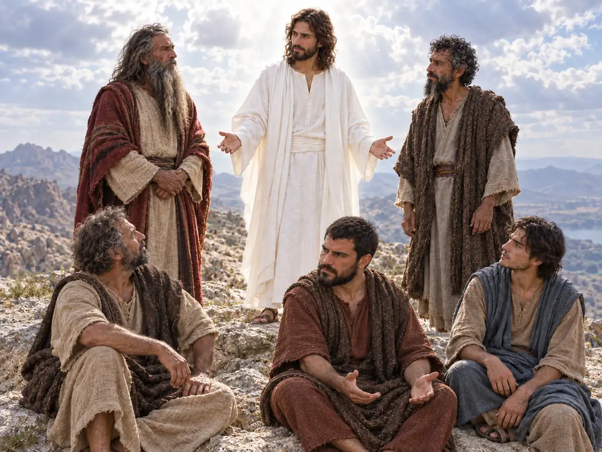 La Transfiguración: recreación artística