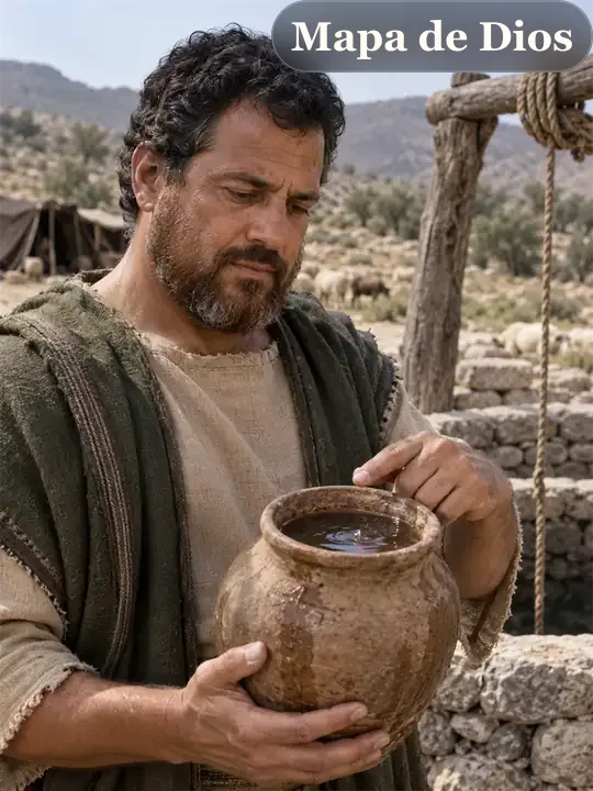 Recreación artística de Isaac