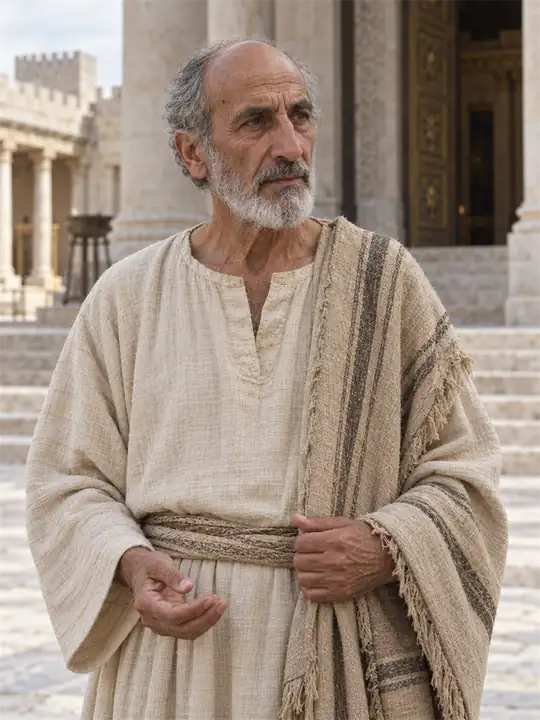 Recreación artística de Zacarías